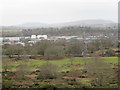 Lower Heath industrial estate from Hartlebury Common