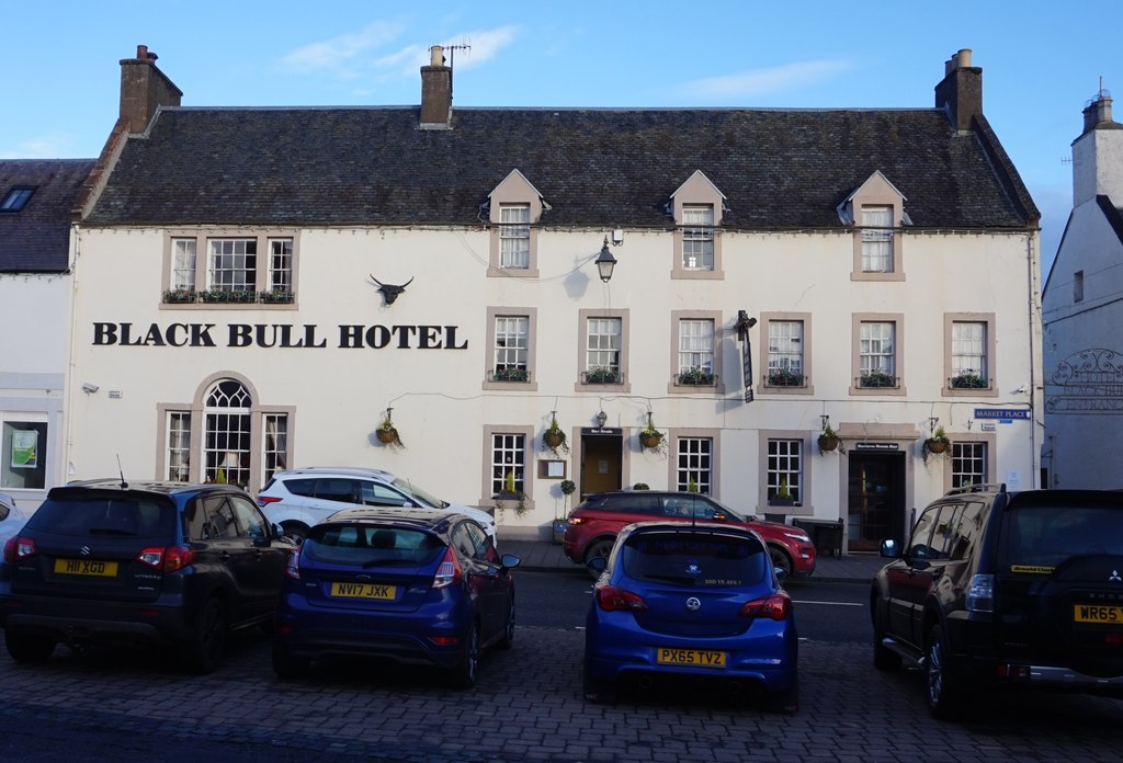 Black Bull Hotel Lauder © Ian S Geograph Britain And Ireland 6111