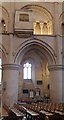 ST9387 : Malmesbury Abbey - Watching Loft above the nave by Rob Farrow