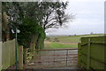 Footpath leading north-west from Tilton on the Hill