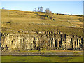 Harrowbank Quarry (disused) below Laverock Seat