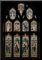 1 of 19 stained glass windows in St Mary Magdalene Church, South Molton