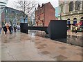 ST1876 : Sculpture in The Hayes, Cardiff by Colin Cheesman