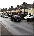 Cars and houses, Oxford Street, Lydney