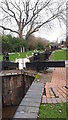 Lock. Worcester to Birmingham canal