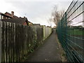 Footpath behind Briar Close, Rainworth