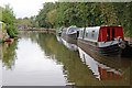 Canal approaching Etruria Junction in Stoke-on-Trent