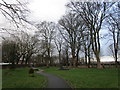 Path in the churchyard, Sutton in Ashfield