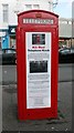 Refurbished telephone kiosk