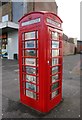 Refurbished telephone kiosk