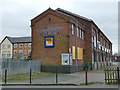 Ghost sign on the ATS depot