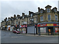 SE2627 : Shops, South Queen Street, Morley by Stephen Craven