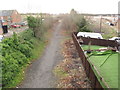 Site of Leamside Station - rails removed