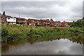 Canal and housing near Birches Head, Stoke-on-Trent