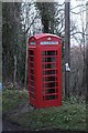SO5718 : Phone box on Coppet Hill by John Winder