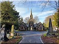 Newcastle Under Lyme Cemetery Chapel