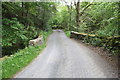 Bridge taking Old Oliver Lane over a beck