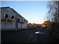 Road behind LIDL, Market Harborough