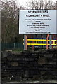 Seven Sisters Community Hall information board