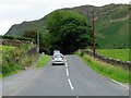 NY3915 : The A592 heading north by Steve Daniels