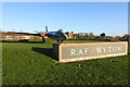Gate guardian at RAF Wyton