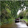 Cruising on The Caldon Canal near Stoke-on-Trent