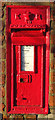 TA2831 : Edward VII postbox on Furze Road, North End, Roos by JThomas