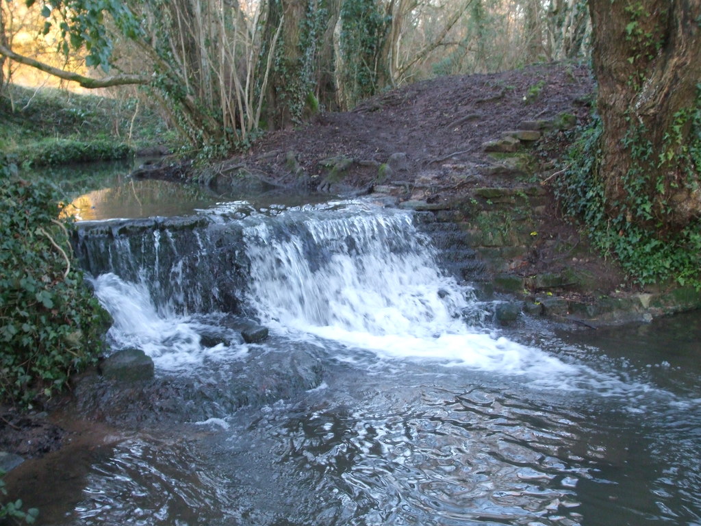 Weir On Siston Brook © Neil Owen :: Geograph Britain And Ireland