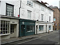 Pargetting over shop fronts, Fore Street, Hertford