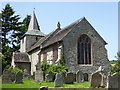 SO2355 : Gladestry, St Mary by Dave Kelly
