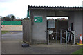 Sleaford Town FC turnstile