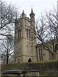 SD8122 : St Mary's Parish Church, Rawtenstall by John H Darch