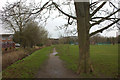 Footpath southwards from Boston Road