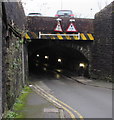 Very low bridge at the western end of The Ropewalk, Neath