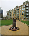 New flats and a railway relic