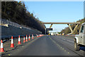 Northbound M23 roadworks