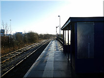 TA0824 : On New Holland station platform by John Lucas