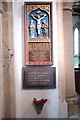 SK9446 : St Nicholas Church: War memorials by Bob Harvey
