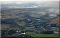 Strathblane and Loch Lomond from the air