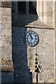 SK8723 : Church of St John the Baptist: The Clock by Bob Harvey