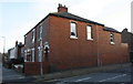 NY3855 : Houses of Newtown Road (#107 nearest) at Bower Street junction by Luke Shaw