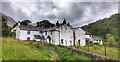 NY2514 : Buildings in Borrowdale, Cumbria by Ian Cunliffe