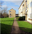 Path from the west side of Balfe Road, Alway, Newport