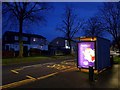 SJ8188 : Bus stop on Greenbrow Road by DS Pugh