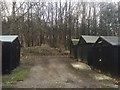 Garages beneath Gubber Hill