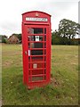 Red K6 Telephone Box on The Green, Sarratt
