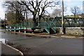 Access to a river footbridge, Machen