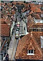 Rye, Sussex - view northwards from St Mary