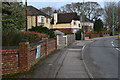 SZ0797 : Houses on the bend just before Ensbury Bridge by David Martin