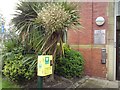 Defibrillator outside Hyde Town Hall